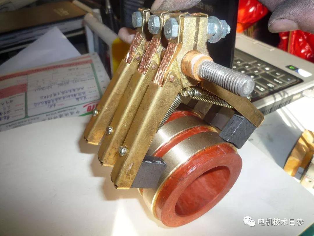 大型电机集电环为什么要开凹槽？？？？？？-im电竞电机